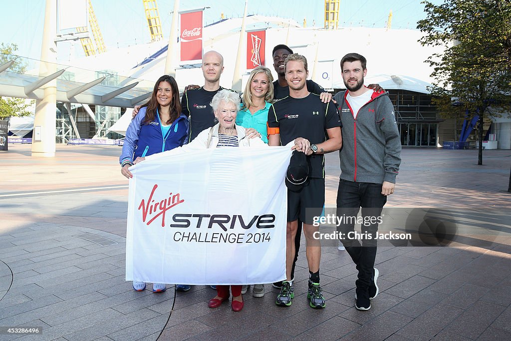 Virgin STRIVE Challenge - Photocall