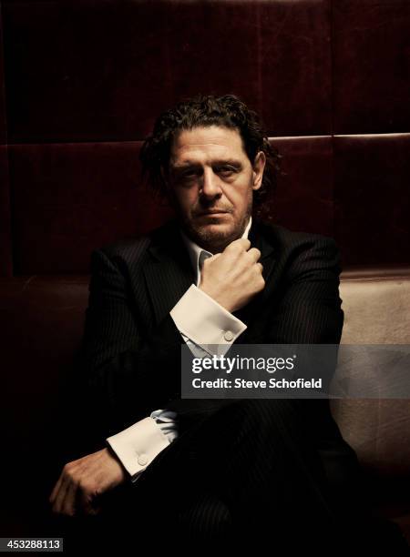 Chef Marco Pierre White is photographed on October 10, 2009 in London, England.