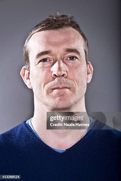 Writer David Mitchell is photographed on February 18, 2013 in London, England.