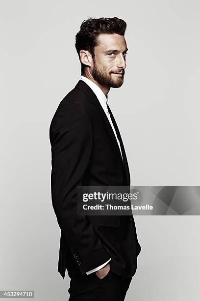 Italian footballer Claudio Marchisio is photographed for GQ Italy on April 22, 2014 in Turin, Italy.