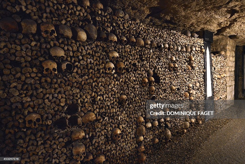 FRANCE-TOURISM-CATACOMBS