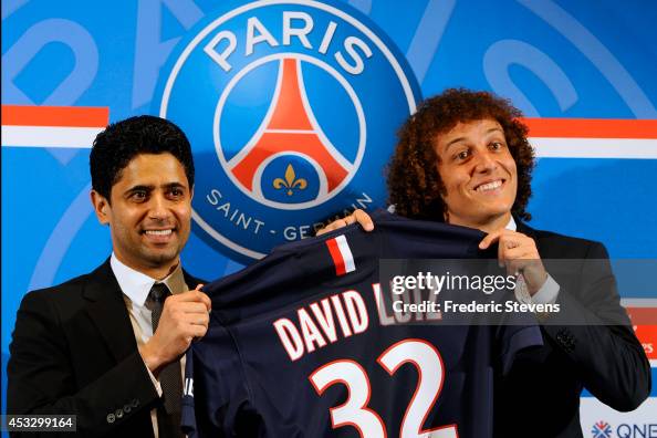 David Luiz Press Conference in Paris David Luiz Press Conference in Paris