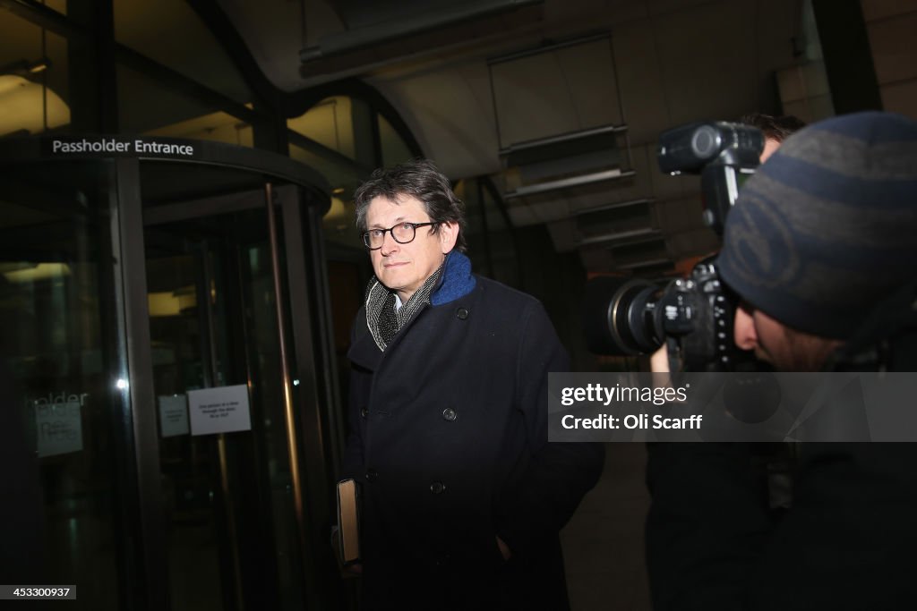 Guardian's Editor Alan Rusbridger Appears In Front Of The Home Affairs Committee