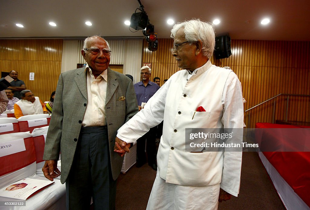 Natwar Singh Launches His Book: One Life Is Not Enough