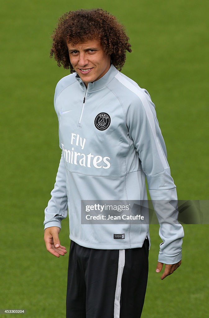 David Luiz : PSG Training Session