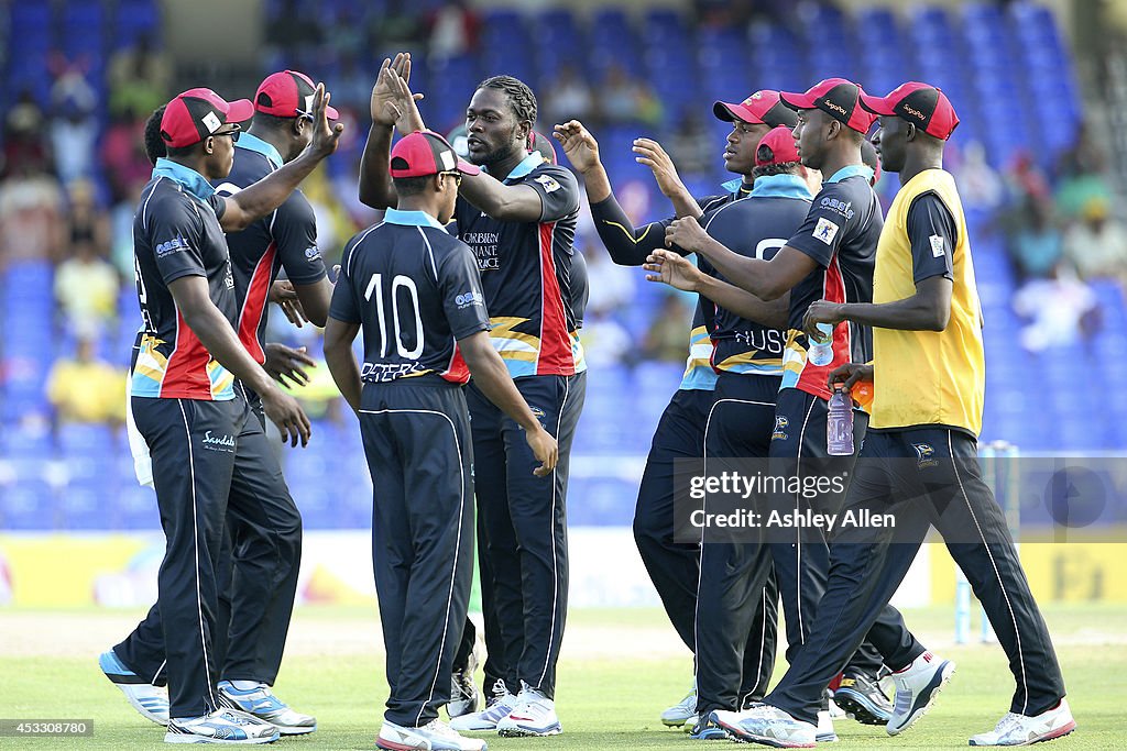Guyana Amazon Warriors v Antigua Hawksbills - CPL 2014