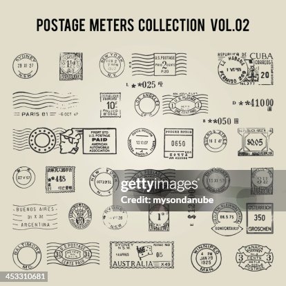 Vetor vintage postais metros Vetor vintage postais metros