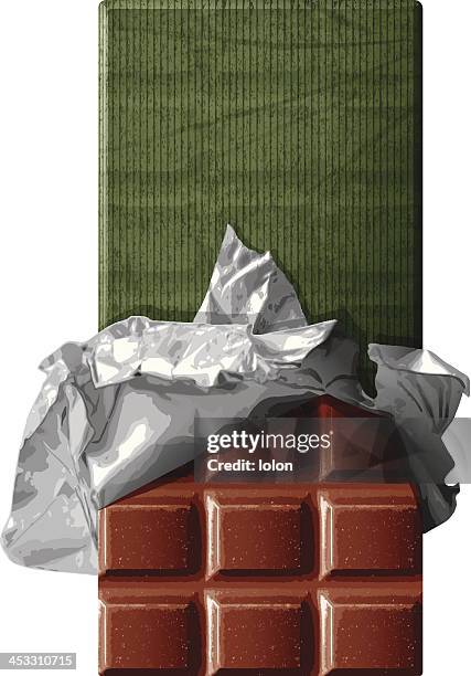 milk chocolate bar - milk chocolate stock illustrations