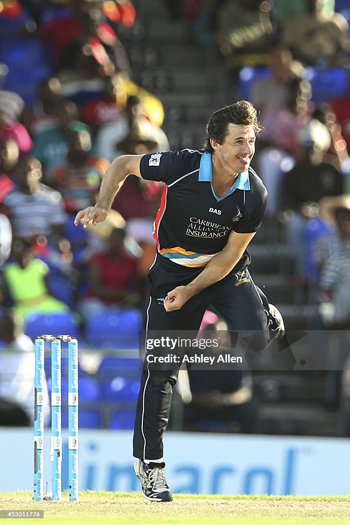 Guyana Amazon Warriors v Antigua Hawksbills - CPL 2014