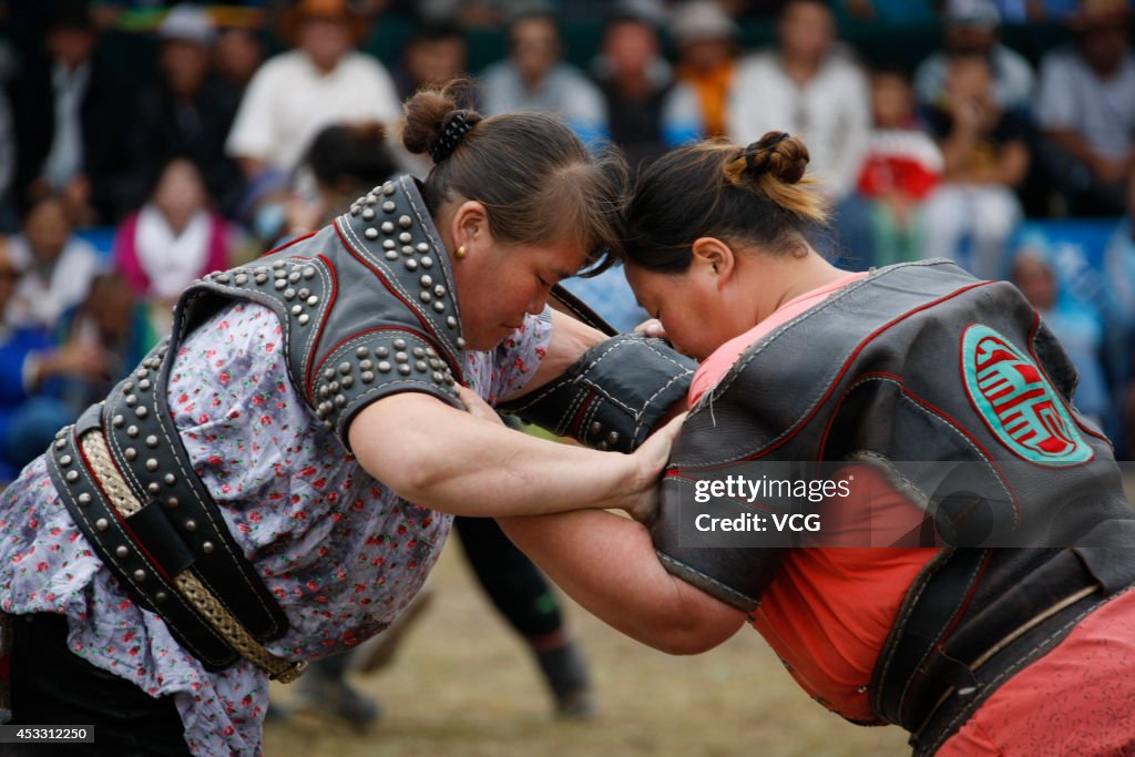 Traditional Naadam Fair In Inner Mongolia