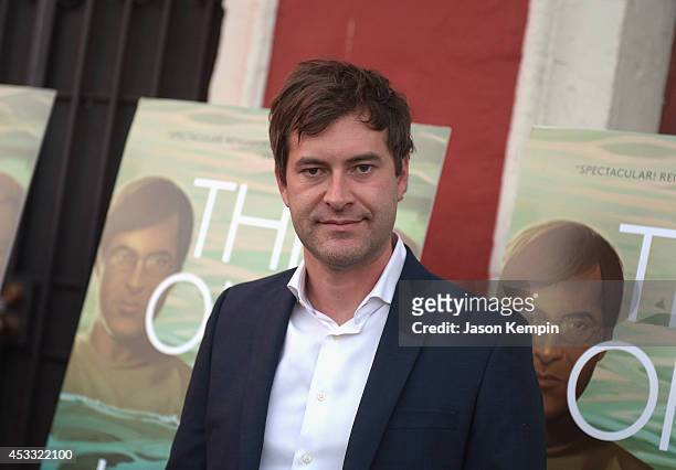 Actor Mark Duplass attends the premiere of RADiUS-TWC's "The One I Love" at the Vista Theatre on August 7, 2014 in Los Angeles, California.