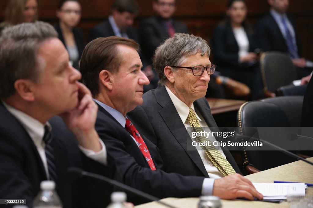 Bill Gates Meets With House Foreign Affairs Cmte Chairman Royce