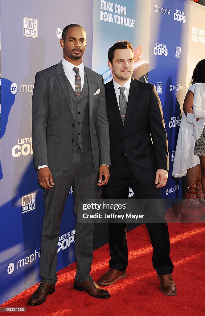 "Let's Be Cops" - Los Angeles Premiere - Arrivals