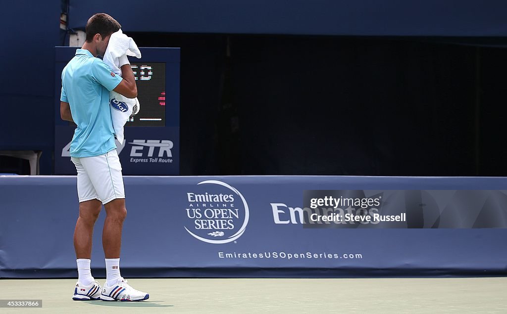 Third Round Action at the Rogers Cup Men's Tennis Tournament