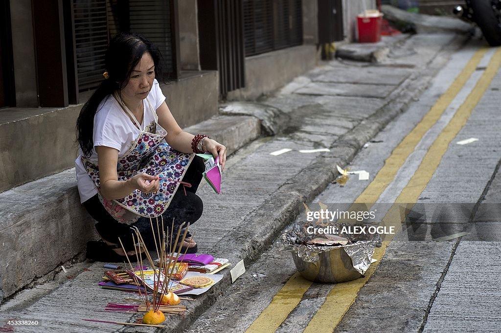 HONG KONG-CHINA-RELIGION-FESTIVAL