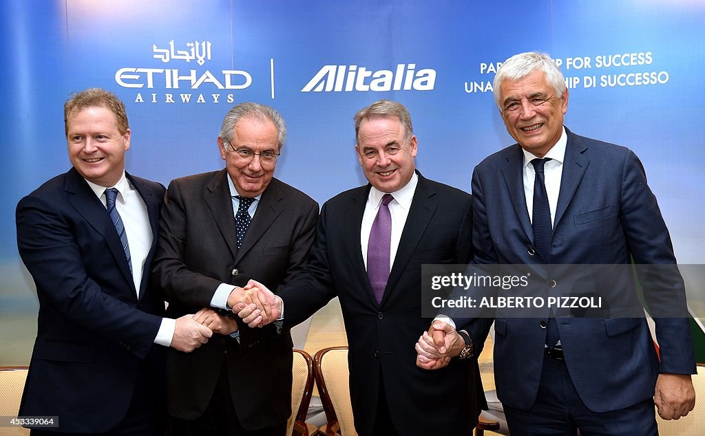 ITALY-AVIATION-TRANSPORT-ECONOMY-ALITALIA-ETHIAD-ACQUISITION