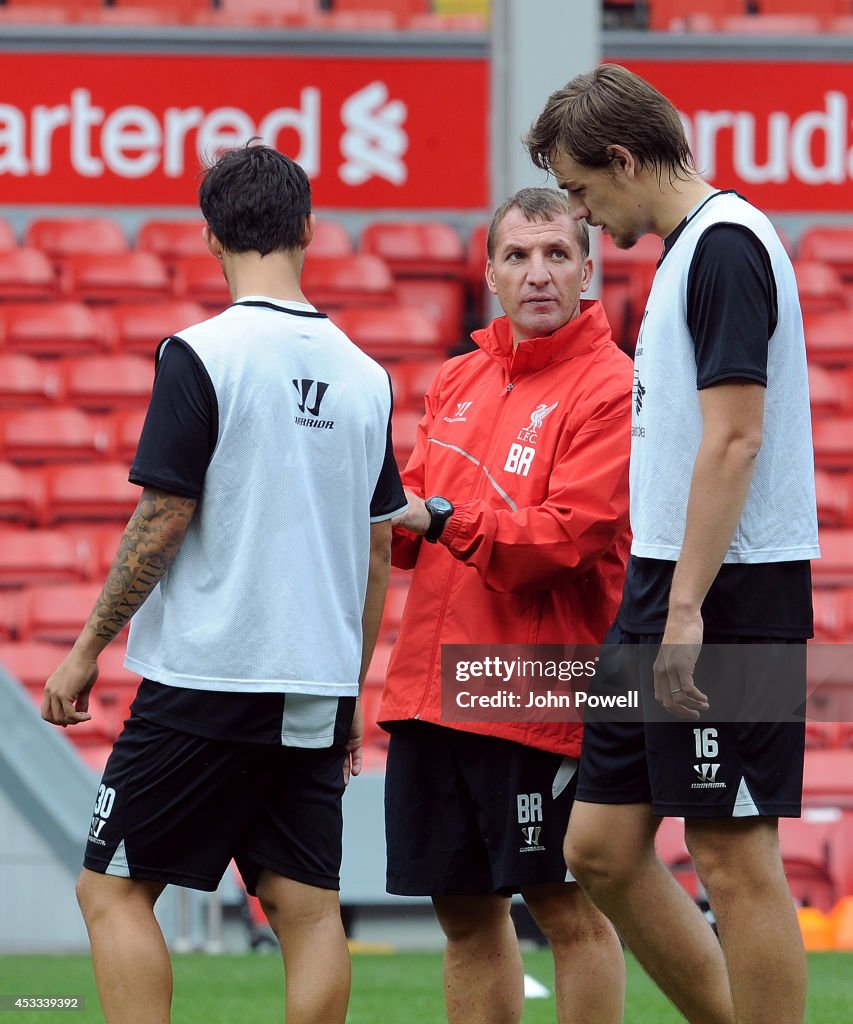 Liverpool FC Training