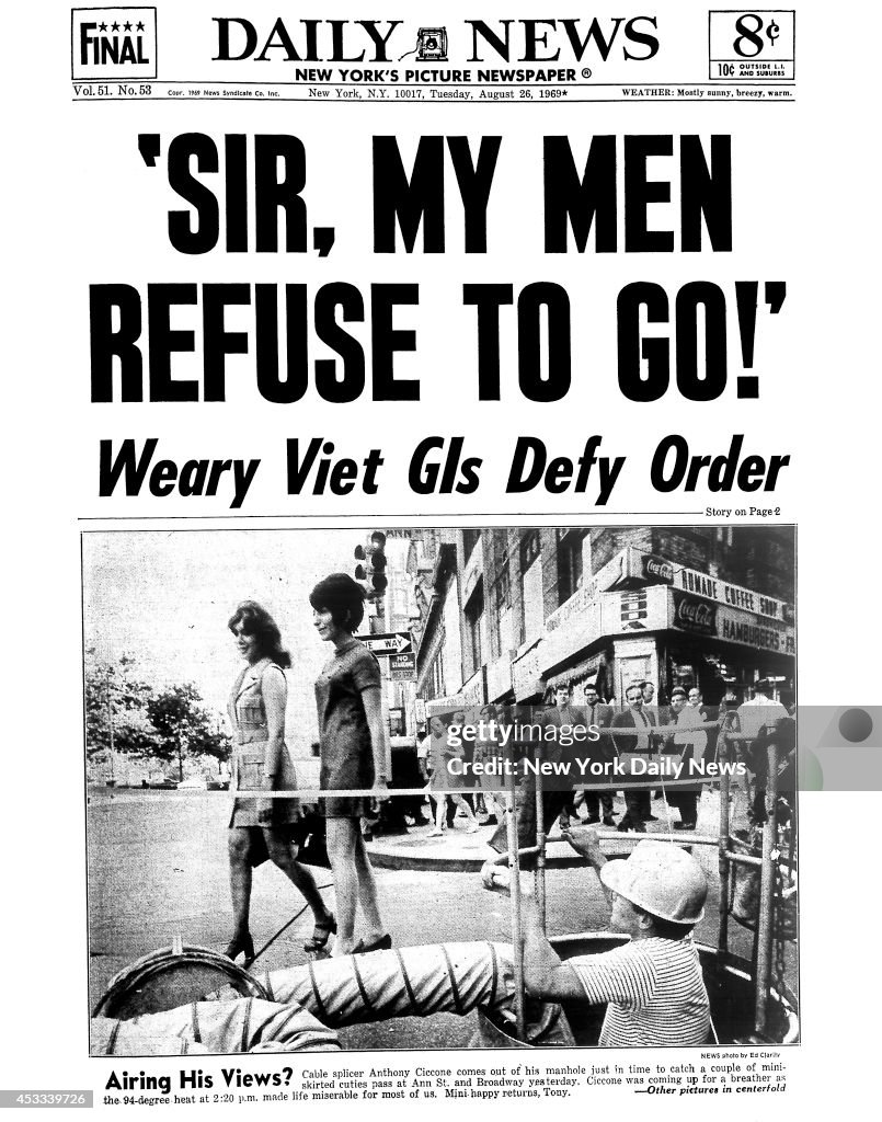 Daily News Front Page