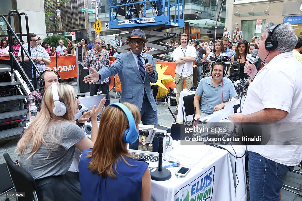 "The Elvis Duran Z100 Morning Show" Airs Live At NBC's "Today" Show