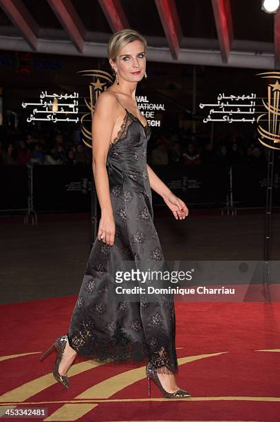 Melita Toscan du Plantier attends the 'Sara' Premiere At 13th Marrakech International Film Festival on December 3, 2013 in Marrakech, Morocco.