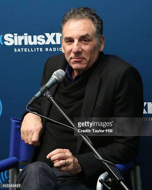 Actor Michael Richards attends Entertainment Weekly Radio's special broadcast with the cast of "Kirstie" at SiriusXM Studios on December 3, 2013 in...
