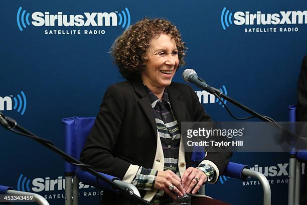 Actress Rhea Perlman attends Entertainment Weekly Radio's special broadcast with the cast of "Kirstie" at SiriusXM Studios on December 3, 2013 in New...