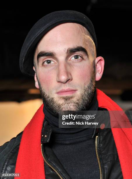 Drummond Money-Coutts attends the Fashion Fringe 10 Year Anniversary Party at the London Film Museum on December 3, 2013 in London, England.