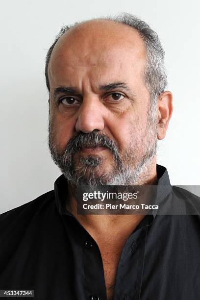 Director Ossama Mohammed attends the 'Cineasti Del Presente' Jury Photocall during the 67th Locarno Film Festival on August 7, 2014 in Locarno,...