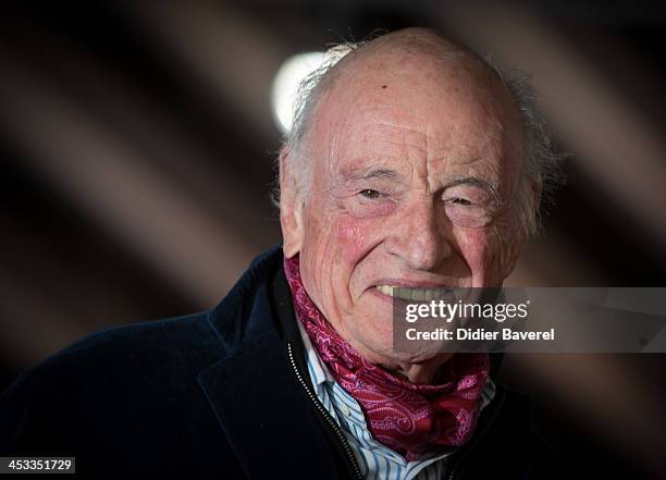 Edgar Morin attends the 'Sara' premiere at the 13th Marrakech International Film Festival on December 3, 2013 in Marrakech, Morocco.