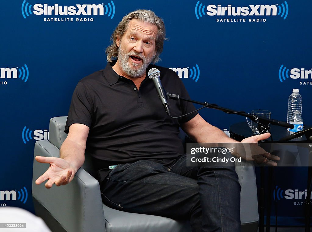 Celebrities Visit SiriusXM Studios - August 8, 2014