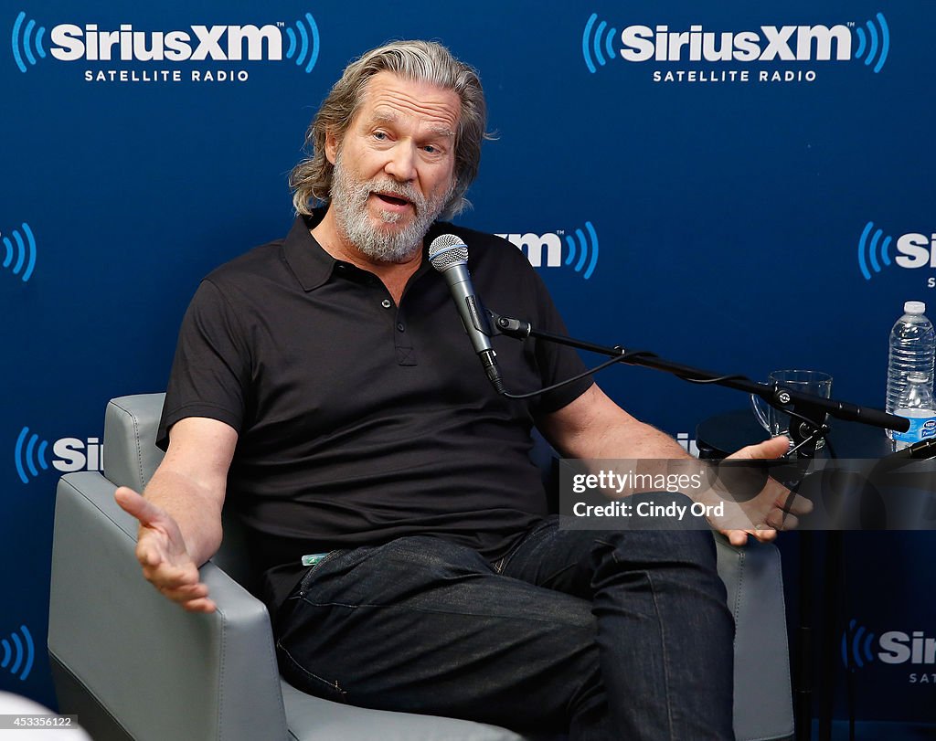 Celebrities Visit SiriusXM Studios - August 8, 2014