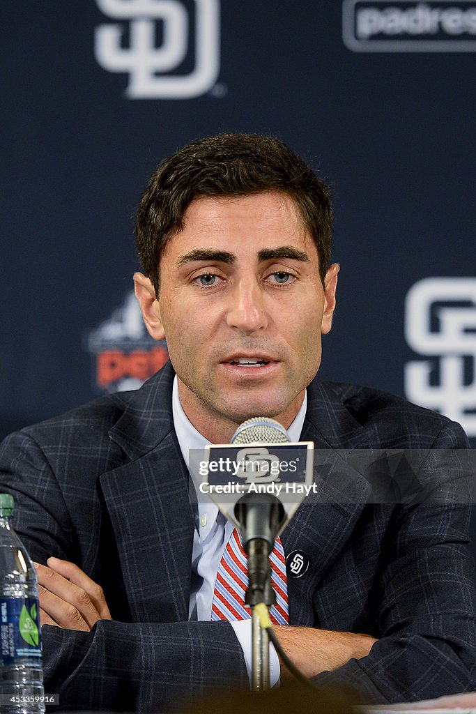 San Diego Padres introduce new General Manager AJ Preller