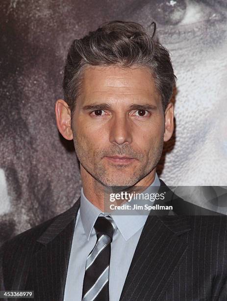 Actor Eric Bana attends the "Lone Survivor" New York premiere at Ziegfeld Theater on December 3, 2013 in New York City.