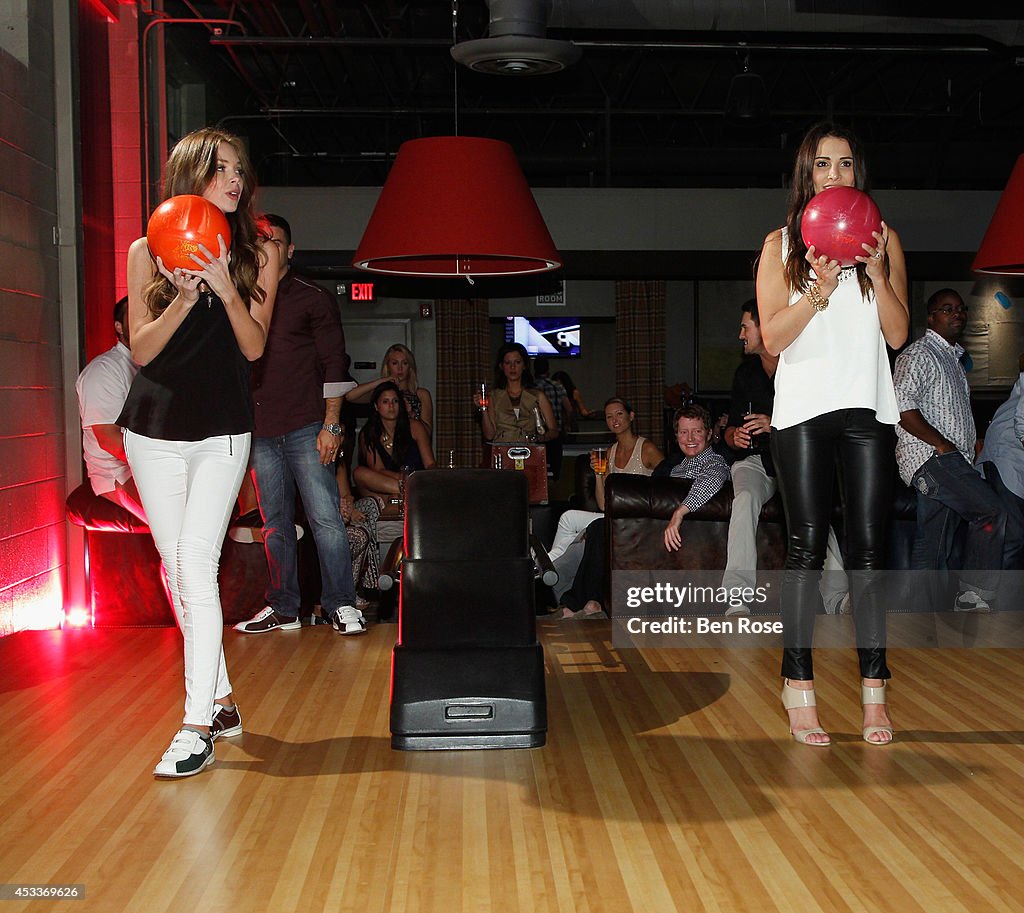 Bachelorette Andi Dorfman Throws Surprise 30th Birthday Party For Fiance Josh Murray At Atlanta's The Painted Pin