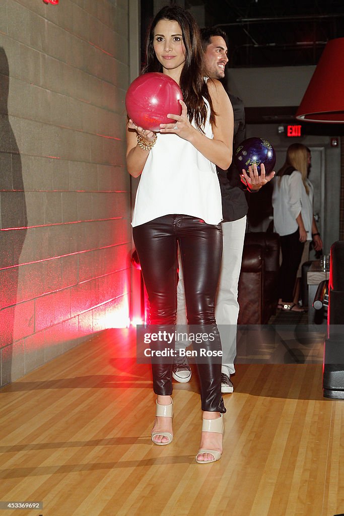 Bachelorette Andi Dorfman Throws Surprise 30th Birthday Party For Fiance Josh Murray At Atlanta's The Painted Pin