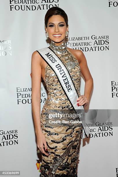 Miss Universe Gabriela Isler attends the 2013 Elizabeth Glaser Pediatric AIDS Foundation's 25th Anniversary gala at Best Buy Theater on December 3,...