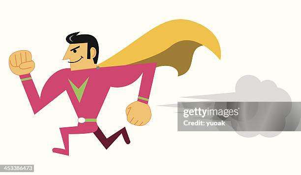 Comic Man Running Comic Book Man Running Photos and Premium High Res Pictures - Getty Images