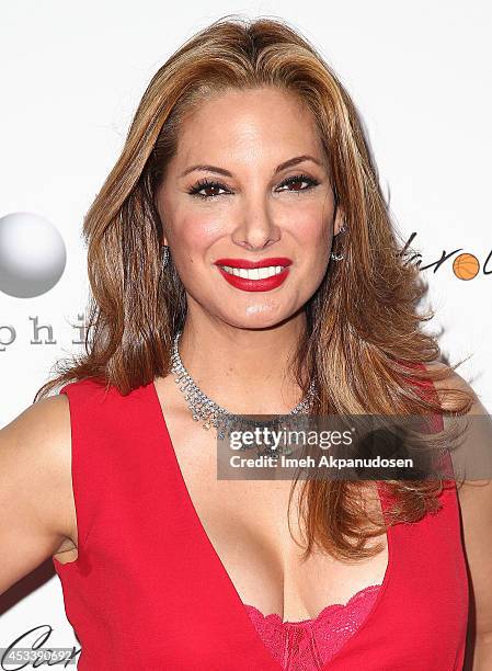 Actress Alex Meneses attends the 14th Annual Harold & Carole Pump Foundation Gala at the Hyatt Regency Century Plaza on August 8, 2014 in Century...