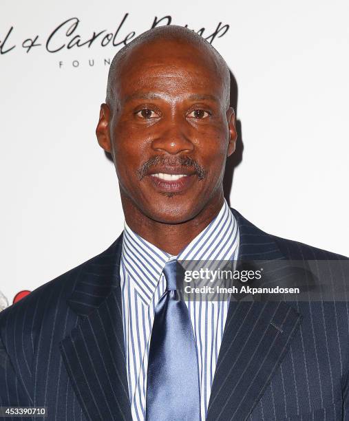 Los Angeles Lakers Head Coach Byron Scott attends the 14th Annual Harold & Carole Pump Foundation Gala at the Hyatt Regency Century Plaza on August...