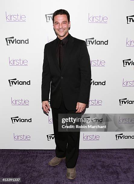 Actor David Alan Basche attends the "Kirstie" premiere party at Harlow on December 3, 2013 in New York City.