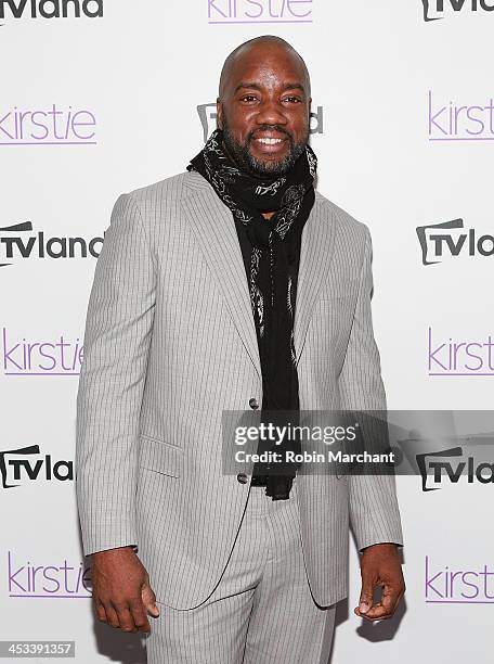 Actor Malik Yoba attends the "Kirstie" premiere party at Harlow on December 3, 2013 in New York City.