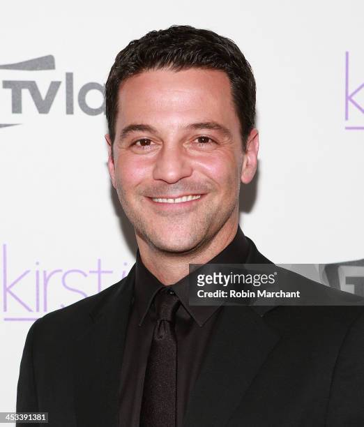 Actor David Alan Basche attends the "Kirstie" premiere party at Harlow on December 3, 2013 in New York City.