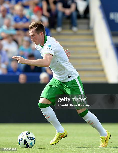 Izet Hajrovic of Werder Bremen during the pre season friendly match between Leicester City and Werder Bremen at The King Power Stadium on August 9,...