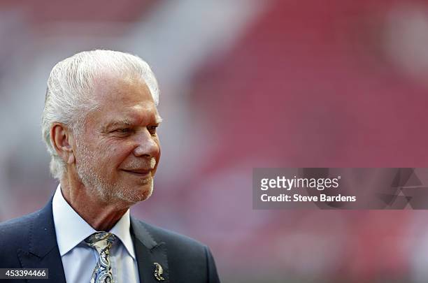 Joint Chairman of of West Ham United David Gold before the pre-season friendly match between West Ham United and Sampdoria at Boleyn Ground on August...