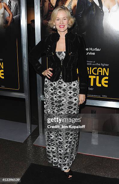 Actress Penelope Ann Miller arrives at the Los Angeles Premiere "American Hustle" at Directors Guild Theatre on December 3, 2013 in West Hollywood,...