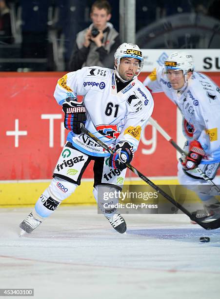 Alain Birbaum during a National League A game in Zürich, Switzerland.