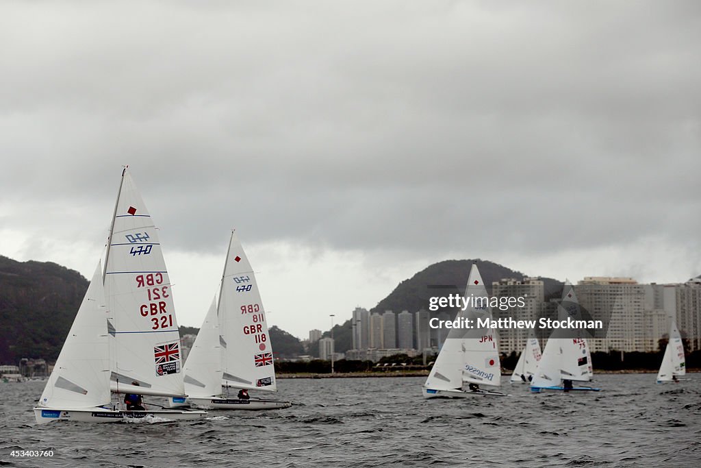 Aquece Rio International Sailing Regatta - Rio 2016 Olympics Sailing Test Event - Day 7