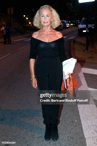 Brigitte Fossey attends the 30th Ramatuelle Festival : Day 9 on August 9, 2014 in Ramatuelle, France.