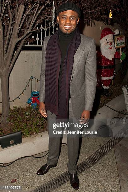 Actor Wayne Brady attends the Children's Hospital Los Angeles' annual Holiday Tree Lighting Ceremony at Ralph M. Parsons Foundation Dining Terrace on...