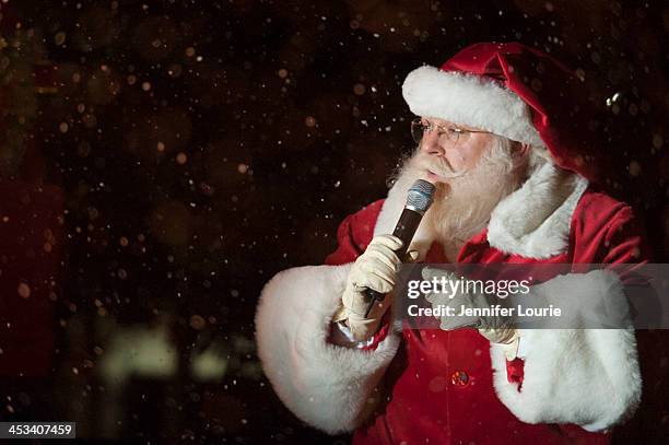 General view of atmosphere at the Children's Hospital Los Angeles' annual Holiday Tree Lighting Ceremony at Ralph M. Parsons Foundation Dining...